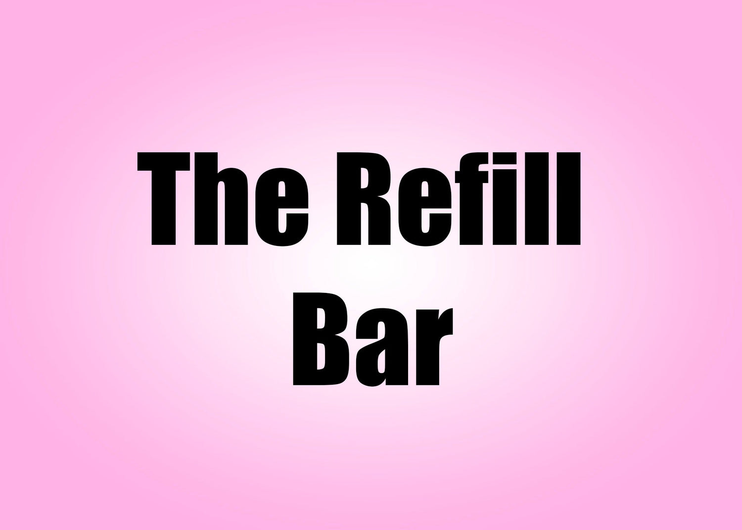 The Refill Bar