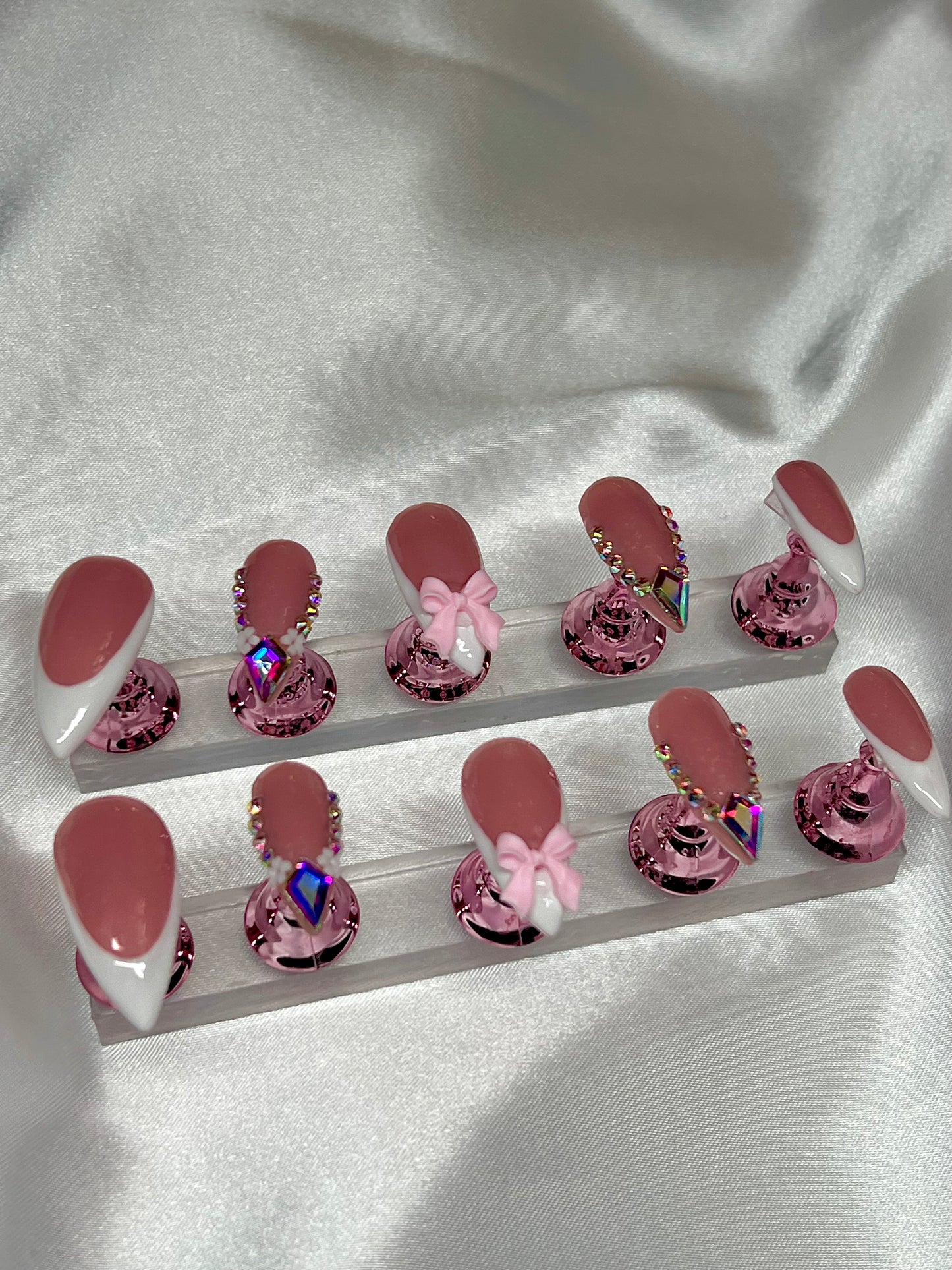Bow and Bling Stilettos